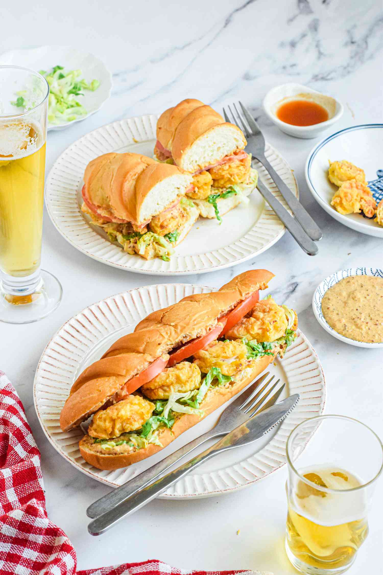 shrimp po boy sandwich - Article 2